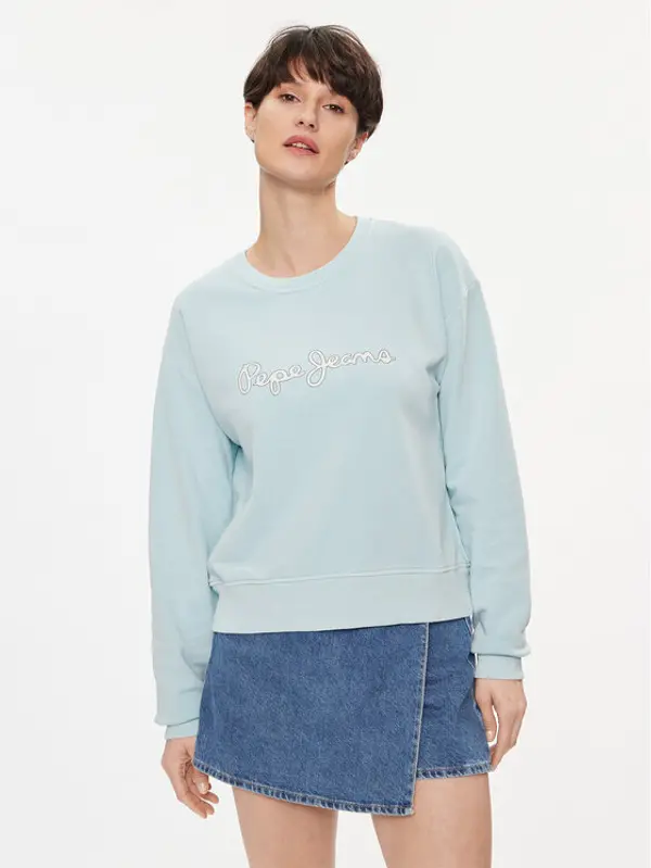 Pepe Jeans Pepe Jeans Majica dugih rukava Lana PL581430 Plava Regular Fit