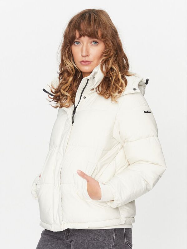 Pepe Jeans Pepe Jeans Pernata jakna Morgan PL402273 Bijela Regular Fit