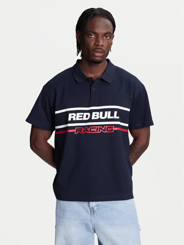 Pepe Jeans Pepe Jeans Polo Red Bull Racing Moto Panel RM540017 Tamnoplava Regular Fit