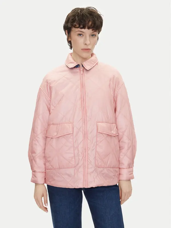 Pepe Jeans Pepe Jeans Prijelazna jakna Fleur Daily PL402499 Šarena Oversize