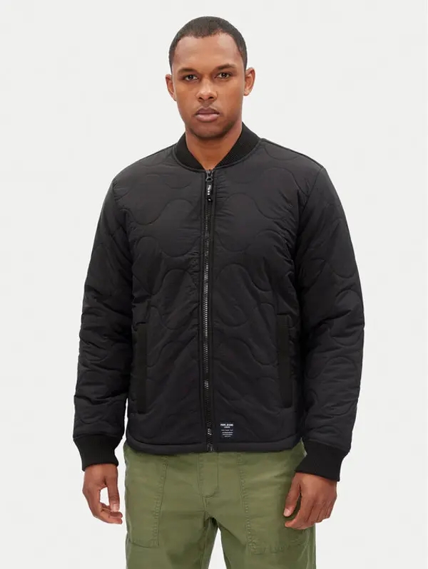 Pepe Jeans Pepe Jeans Prijelazna jakna Malabar PM403061 Crna Regular Fit