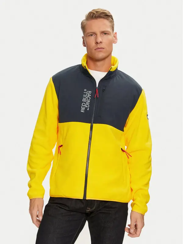 Pepe Jeans Pepe Jeans Prijelazna jakna Red Bull Racing RM490006 Žuta Regular Fit