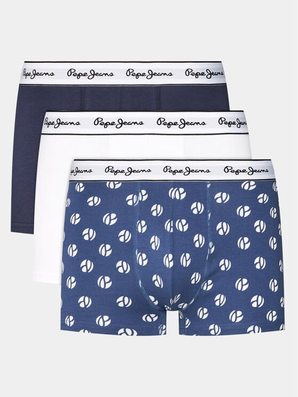 Pepe Jeans Pepe Jeans Set od 3 para bokserica P Dot Tk 3P PMU11146 Plava