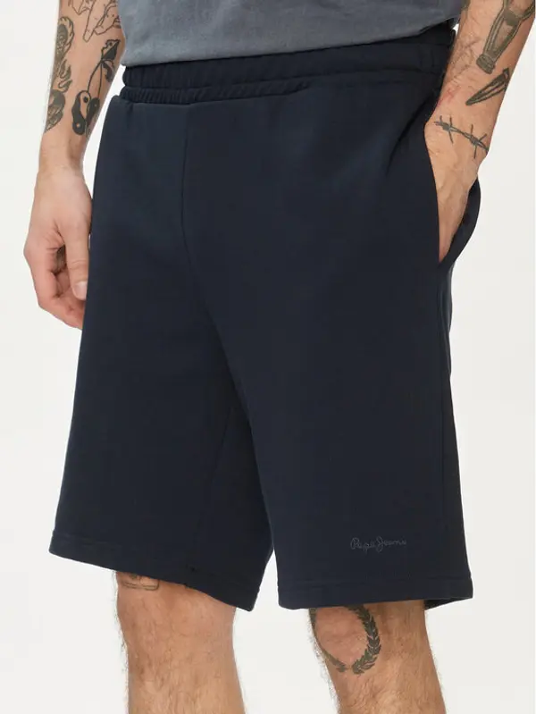Pepe Jeans Pepe Jeans Sportske kratke hlače Joe PM211646 Tamnoplava Regular Fit