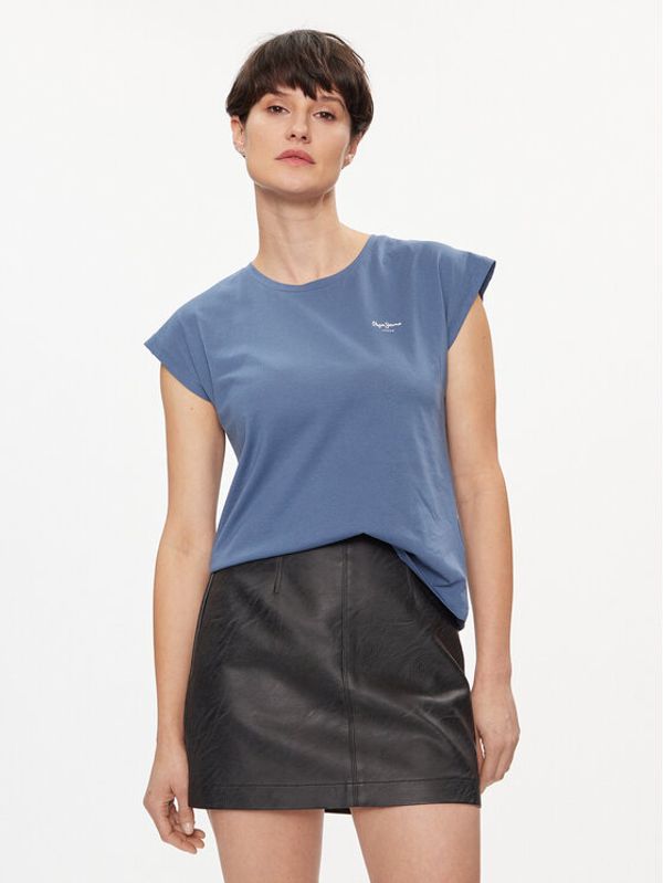 Pepe Jeans Pepe Jeans T-shirt Lory PL505853 Plava Regular Fit
