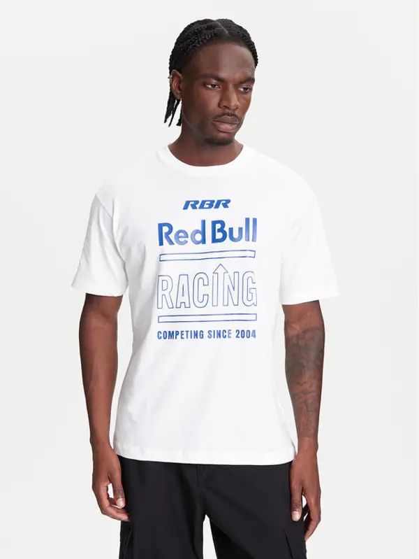 Pepe Jeans Pepe Jeans T-shirt Red Bull Racing History RM500020 Bijela Regular Fit
