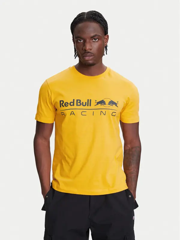 Pepe Jeans Pepe Jeans T-shirt Red Bull Racing Logo RM500016 Žuta Regular Fit