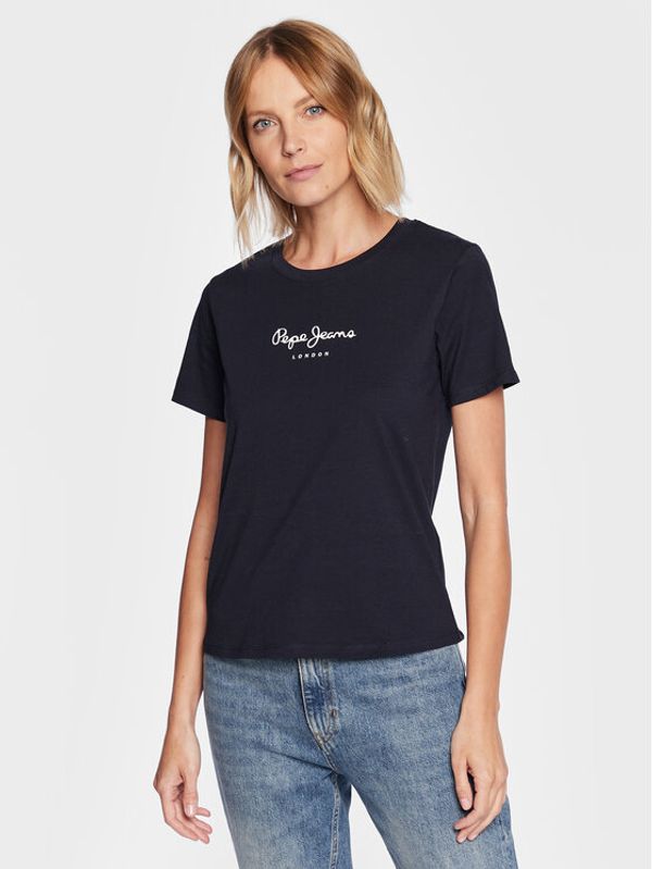 Pepe Jeans Pepe Jeans T-shirt Wendy PL505480 Tamnoplava Regular Fit