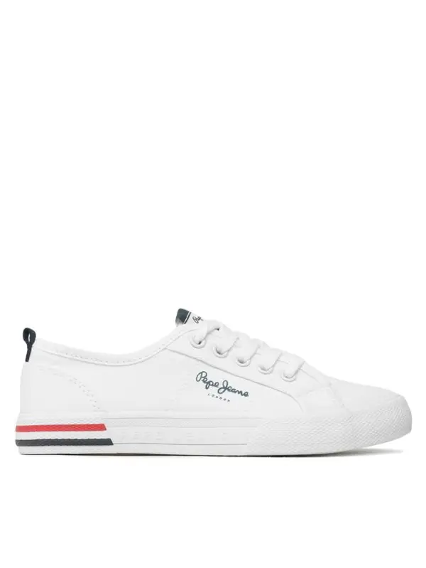 Pepe Jeans Pepe Jeans Tenisice Brady Basic Boy PBS30549 Bijela