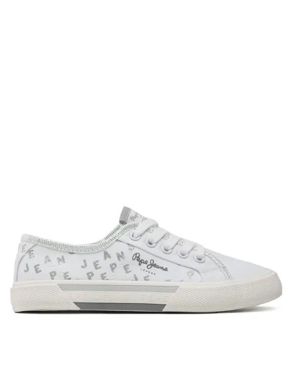 Pepe Jeans Pepe Jeans Tenisice Brady Shine G PGS30562 Bijela