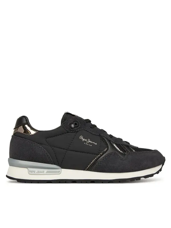Pepe Jeans Pepe Jeans Tenisice Brit Mirror W PLS400004 Crna