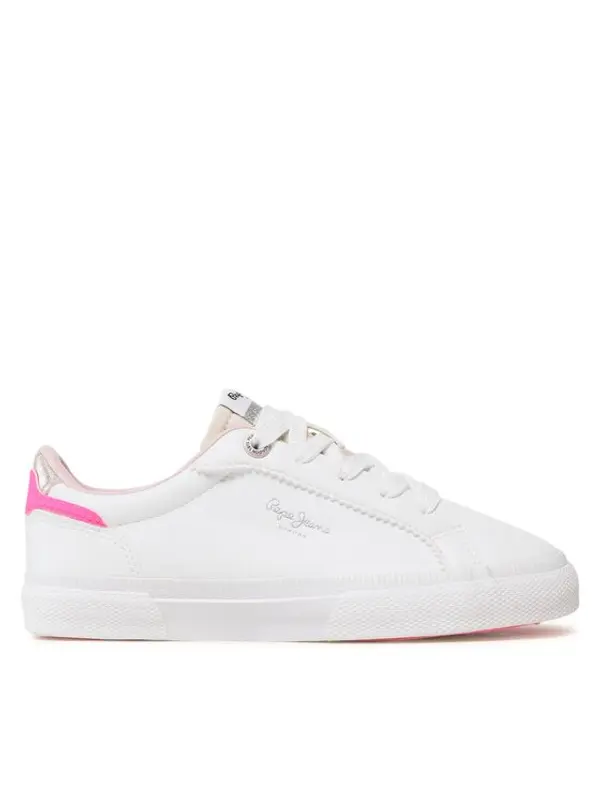 Pepe Jeans Pepe Jeans Tenisice Kenton Basic Girl PGS30549 Bijela