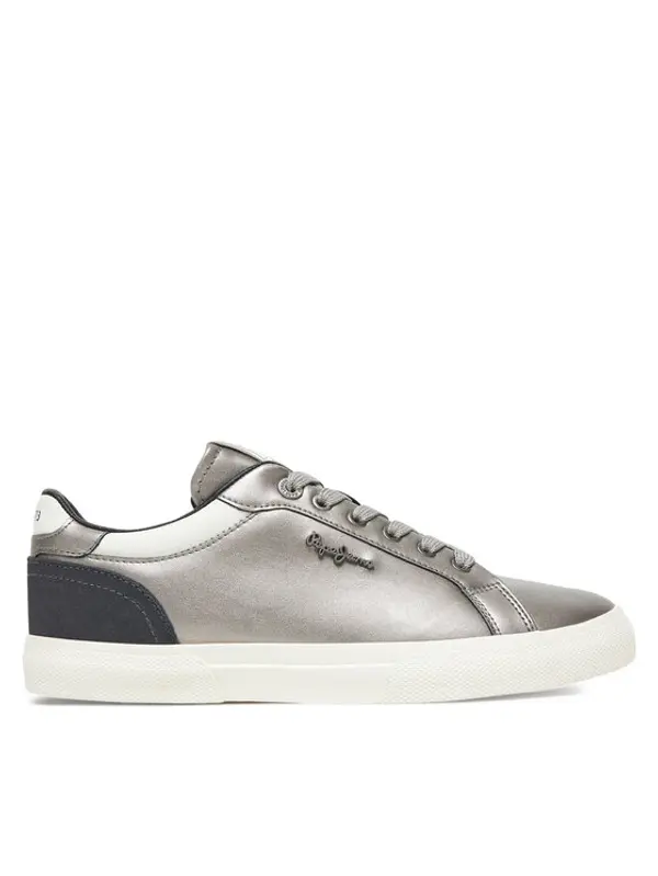 Pepe Jeans Pepe Jeans Tenisice Kenton Glam W PLS300005 Srebrna