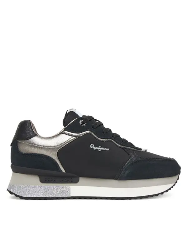 Pepe Jeans Pepe Jeans Tenisice Rusper Glam W PLS600008 Crna