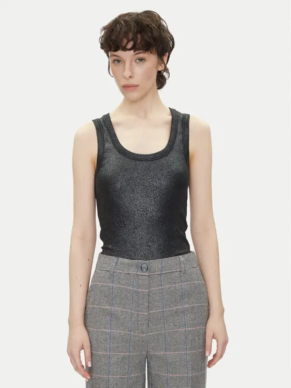 Pepe Jeans Pepe Jeans Top Lacey PL505993 Crna Slim Fit
