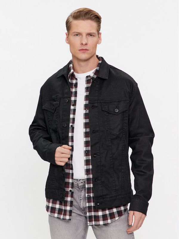 Pepe Jeans Pepe Jeans Traper jakna Pinners PM402885 Crna Regular Fit