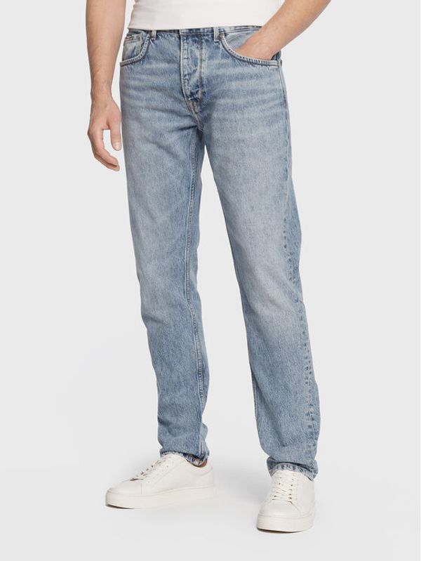 Pepe Jeans Pepe Jeans Traperice Callen Crop PM206317 Plava Relaxed Fit
