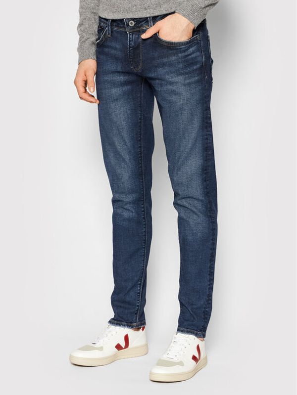 Pepe Jeans Pepe Jeans Traperice Hatch PM206322 Tamnoplava Slim Fit