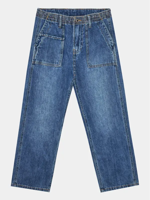 Pepe Jeans Pepe Jeans Traperice Loose Jeans Utility Jr PB202139 Plava Loose Fit