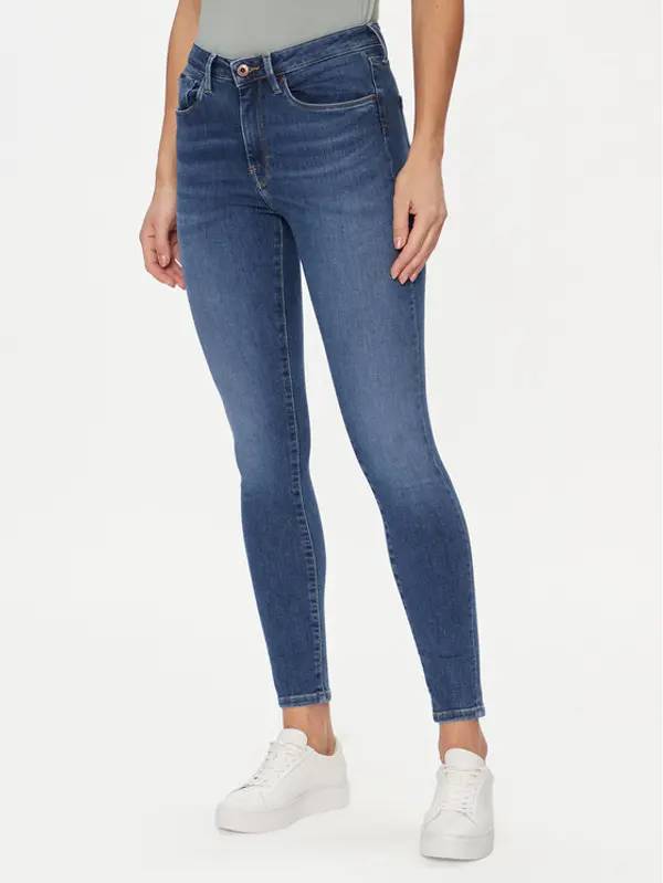 Pepe Jeans Pepe Jeans Traperice PL204584 Plava Skinny Fit