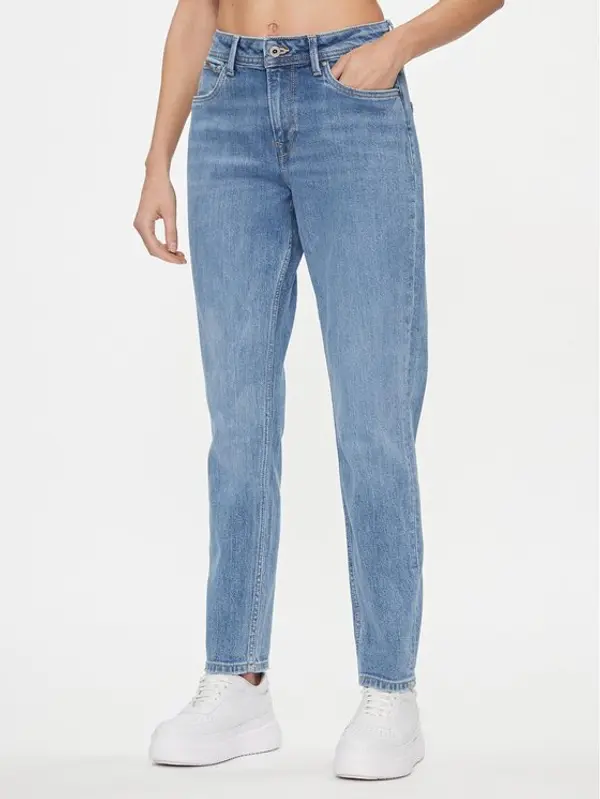 Pepe Jeans Pepe Jeans Traperice PL204591 Plava Tapered Fit