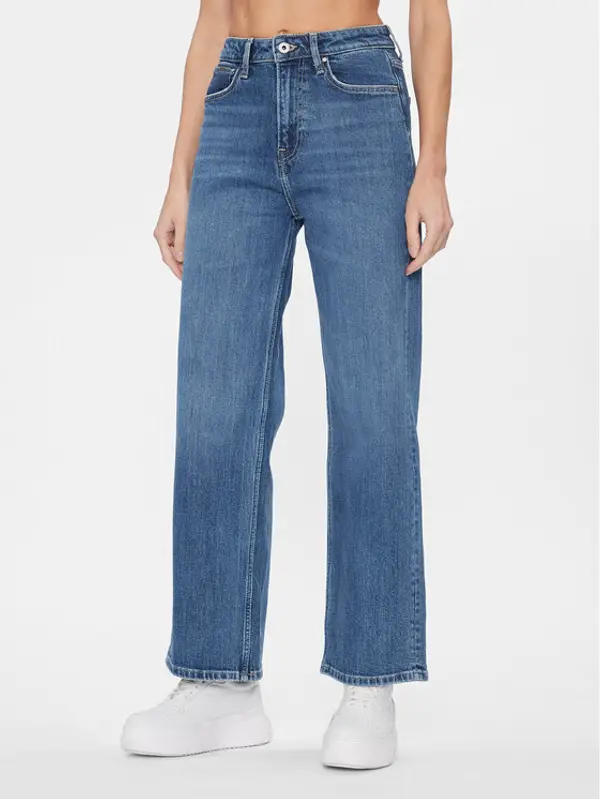 Pepe Jeans Pepe Jeans Traperice PL204598 Plava Wide Leg