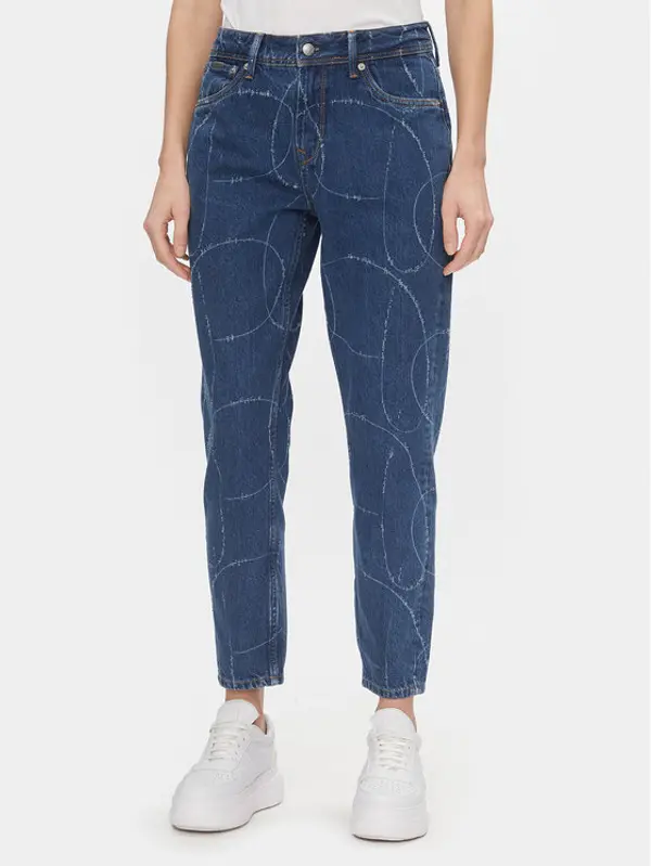 Pepe Jeans Pepe Jeans Traperice PL204607 Plava Tapered Fit