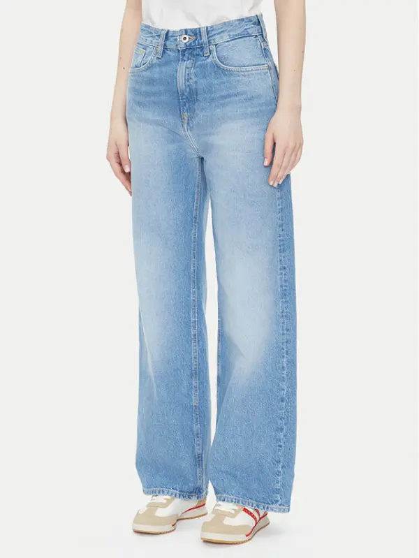 Pepe Jeans Pepe Jeans Traperice PL204731 Plava Straight Fit