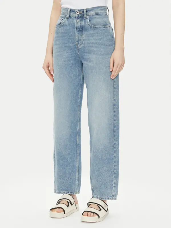 Pepe Jeans Pepe Jeans Traperice PL204739 Plava Loose Fit