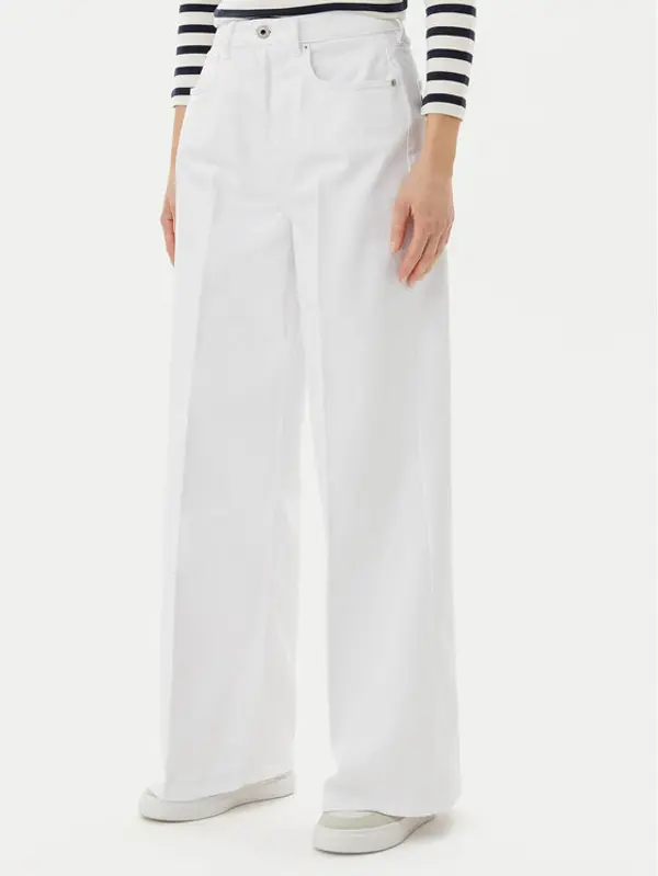 Pepe Jeans Pepe Jeans Traperice PL204740 Plava Wide Leg