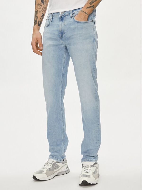 Pepe Jeans Pepe Jeans Traperice PM207388 Plava Slim Fit