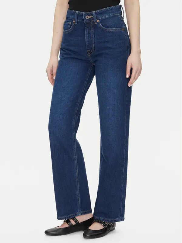 Pepe Jeans Pepe Jeans Traperice Robyn PL204901 Plava Straight Fit