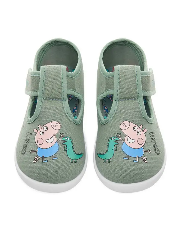 Peppa Pig Peppa Pig Papuče CEO-CM-AW25-334PP Zelena