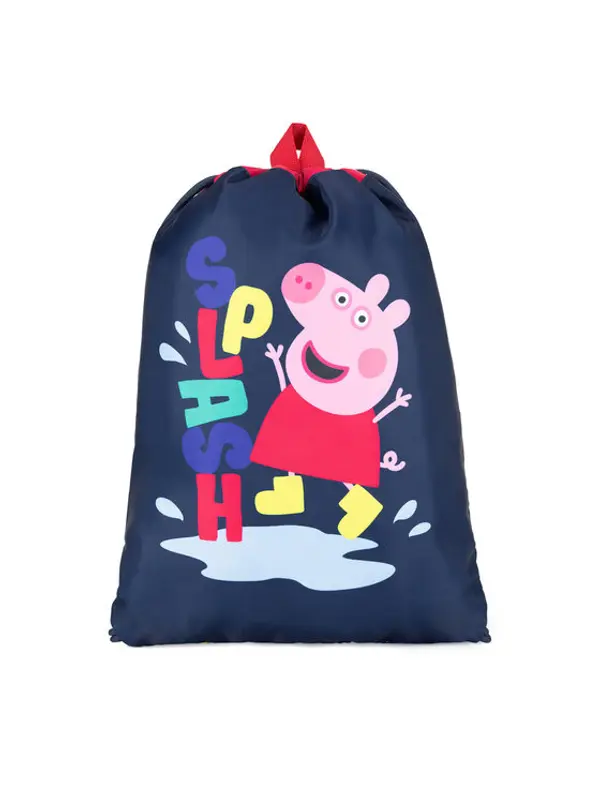 Peppa Pig Peppa Pig Ruksak vreća ACCCS-AW24-108PP Tamnoplava