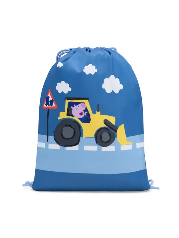 Peppa Pig Peppa Pig Ruksak vreća ACCCS_SS24-510PP Tamnoplava