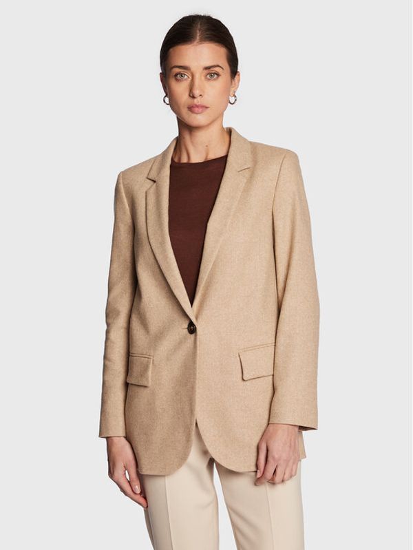 Peserico Easy Peserico Easy Sakoi M01939 Bež Regular Fit