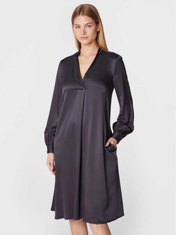 Peserico Peserico Haljina za svaki dan S02172 Tamnoplava Regular Fit