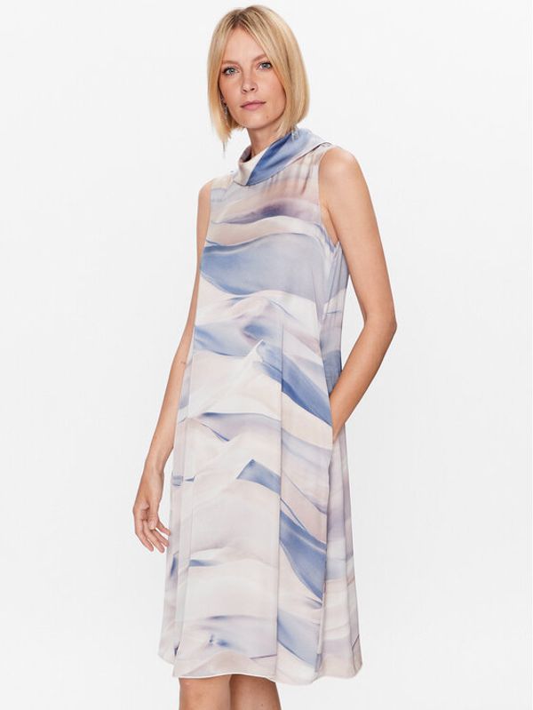 Peserico Peserico Haljina za svaki dan S02448 Šarena Relaxed Fit