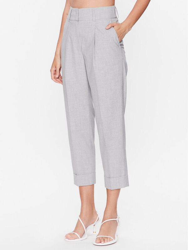 Peserico Peserico Hlače P04816V Siva Regular Fit