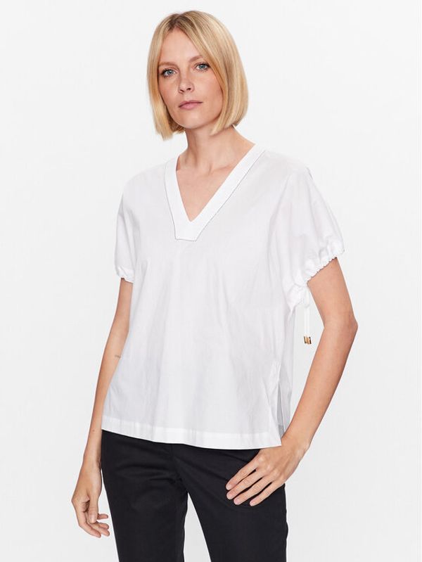 Peserico Peserico Majica S06623 Bijela Regular Fit