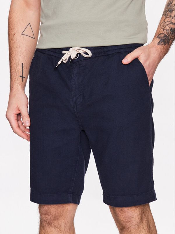 Petrol Industries Petrol Industries Kratke hlače M-1030-SHO538 Tamnoplava Regular Fit