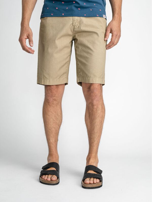 Petrol Industries Petrol Industries Kratke hlače M-1030-SHO542 Bež Regular Fit