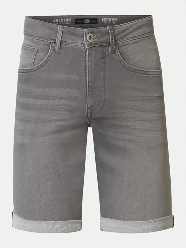 Petrol Industries Petrol Industries Kratke traperice M-1040-SHO001 Siva Slim Fit
