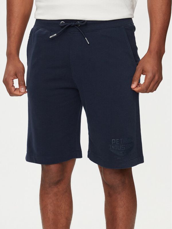 Petrol Industries Petrol Industries Sportske kratke hlače M-1040-SHO506 Tamnoplava Regular Fit