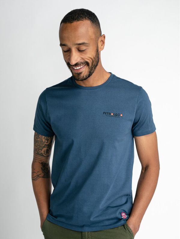 Petrol Industries Petrol Industries T-shirt M-1030-TSR686 Tamnoplava Regular Fit