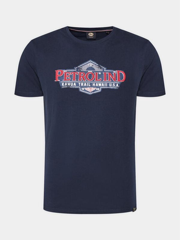 Petrol Industries Petrol Industries T-shirt M-1040-TSR602 Tamnoplava Regular Fit