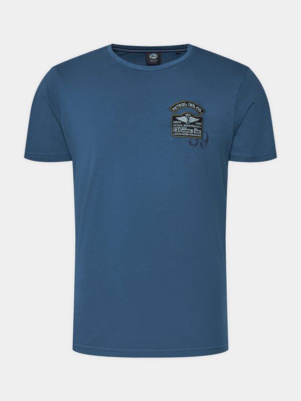 Petrol Industries Petrol Industries T-shirt M-1040-TSR607 Plava Regular Fit