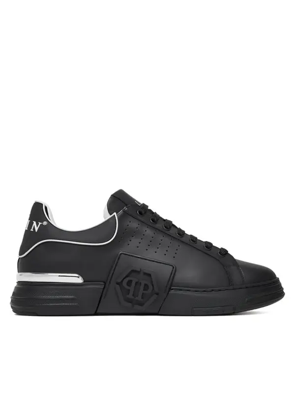 PHILIPP PLEIN PHILIPP PLEIN Tenisice Top Hexagon PAES USC0775 PLE005N Crna
