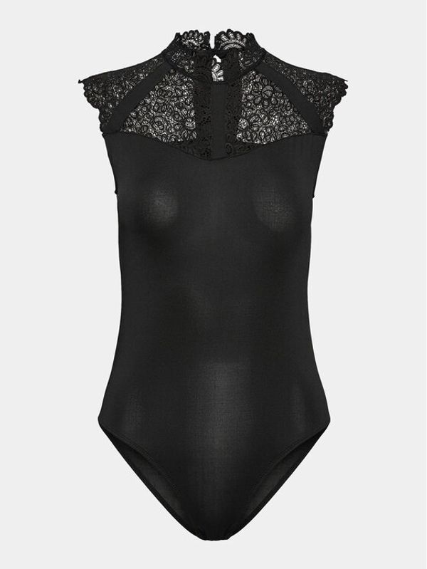 Pieces Pieces Bodi Amber 17149435 Crna Slim Fit