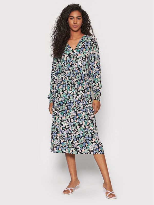 Pieces Pieces Haljina za svaki dan Fallu 17126630 Šarena Regular Fit